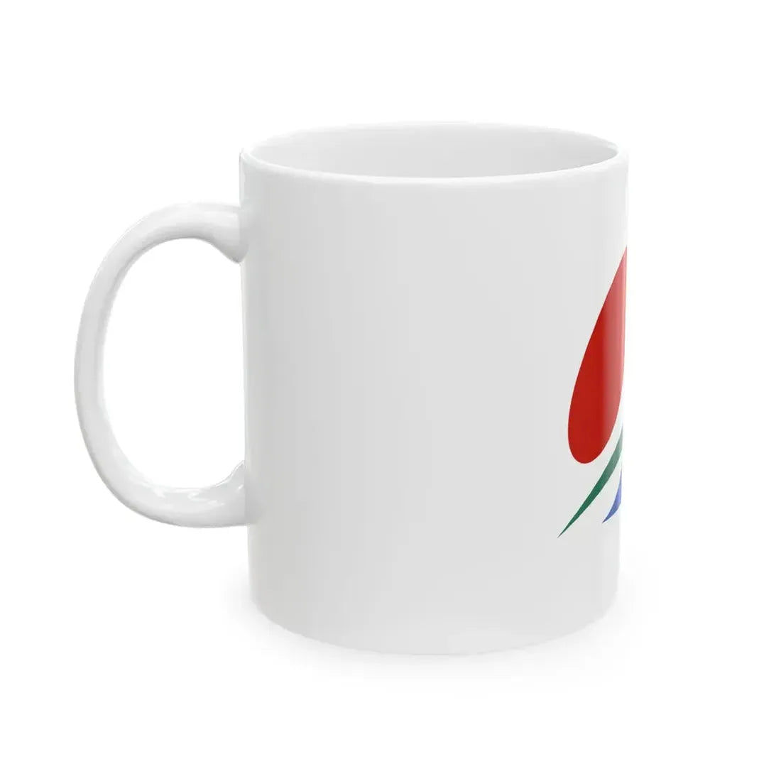Flag of Naka Tokushima (Japan) White Coffee Mug - Go Mug Yourself
