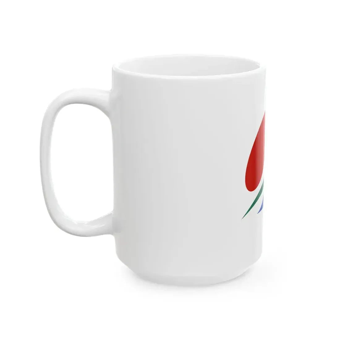 Flag of Naka Tokushima (Japan) White Coffee Mug - Go Mug Yourself