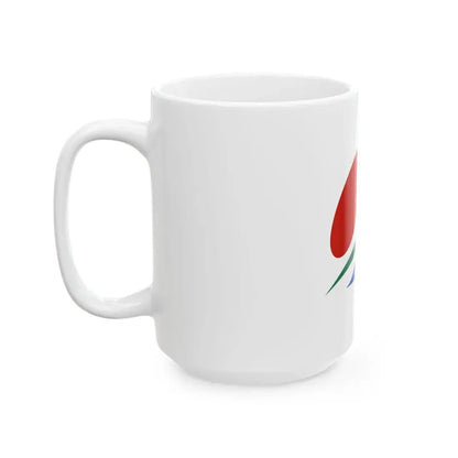 Flag of Naka Tokushima (Japan) White Coffee Mug - Go Mug Yourself