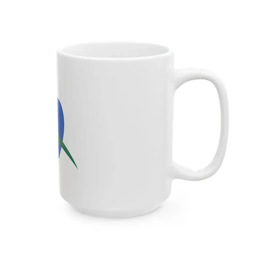 Flag of Naka Tokushima (Japan) White Coffee Mug - Go Mug Yourself
