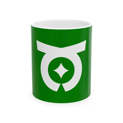 Flag of Nakada Miyagi 1961-2005 (Japan) White Coffee Mug 11oz - Go Mug Yourself