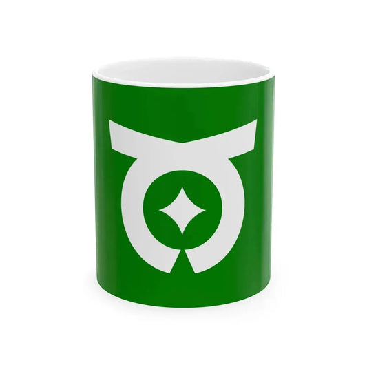 Flag of Nakada Miyagi 1961-2005 (Japan) White Coffee Mug 11oz - Go Mug Yourself