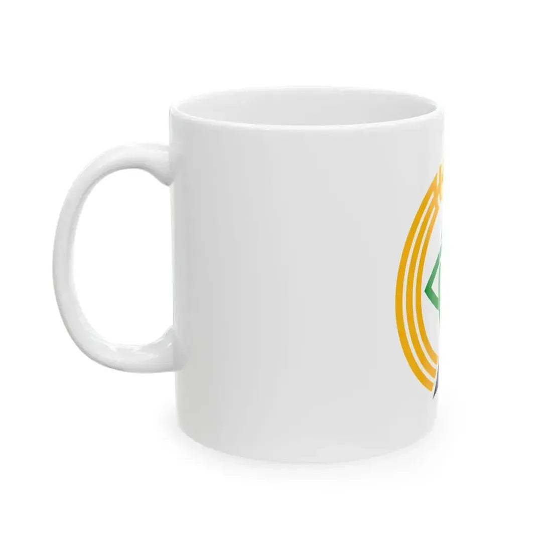 Flag of Nakafurano Hokkaido (Japan) White Coffee Mug - Go Mug Yourself