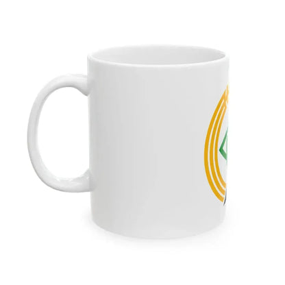 Flag of Nakafurano Hokkaido (Japan) White Coffee Mug - Go Mug Yourself