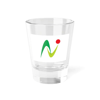 Flag of Nakagawa Tochigi (Japan) Shot Glass 1.5oz 1.5oz - Go Mug Yourself