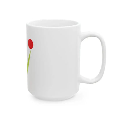 Flag of Nakagawa Tochigi (Japan) White Coffee Mug - Go Mug Yourself