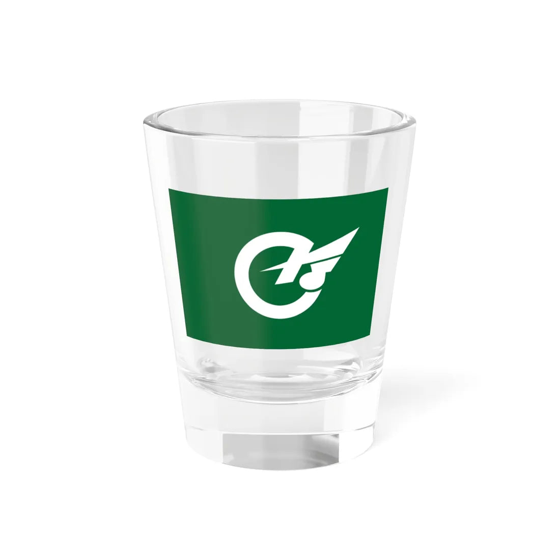 Flag of Nakago Niigata 1986-2005 (Japan) Shot Glass 1.5oz 1.5oz - Go Mug Yourself