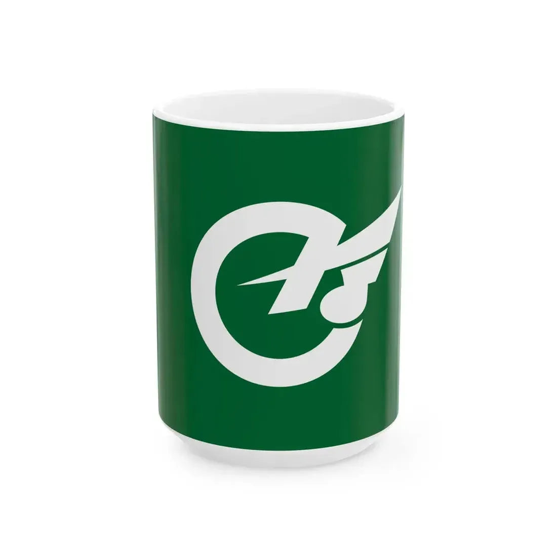 Flag of Nakago Niigata 1986-2005 (Japan) White Coffee Mug 15oz - Go Mug Yourself