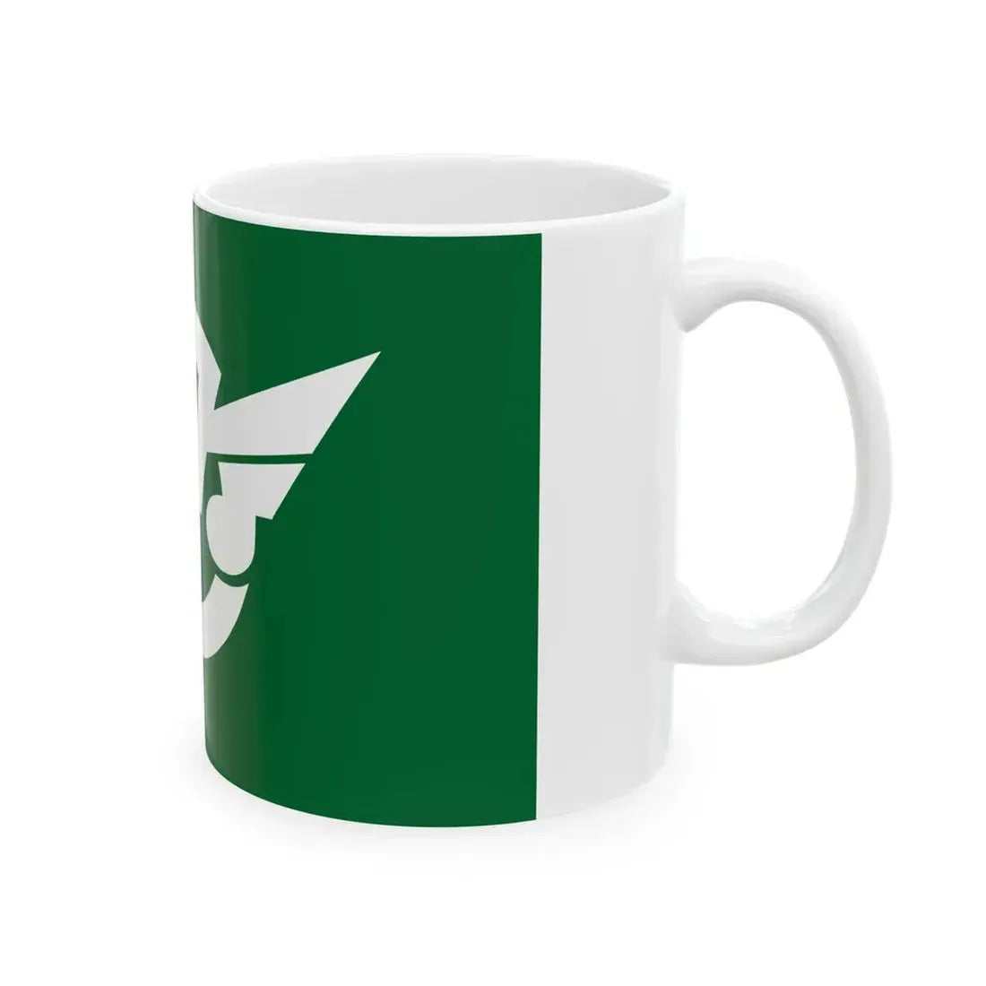 Flag of Nakago Niigata 1986-2005 (Japan) White Coffee Mug - Go Mug Yourself