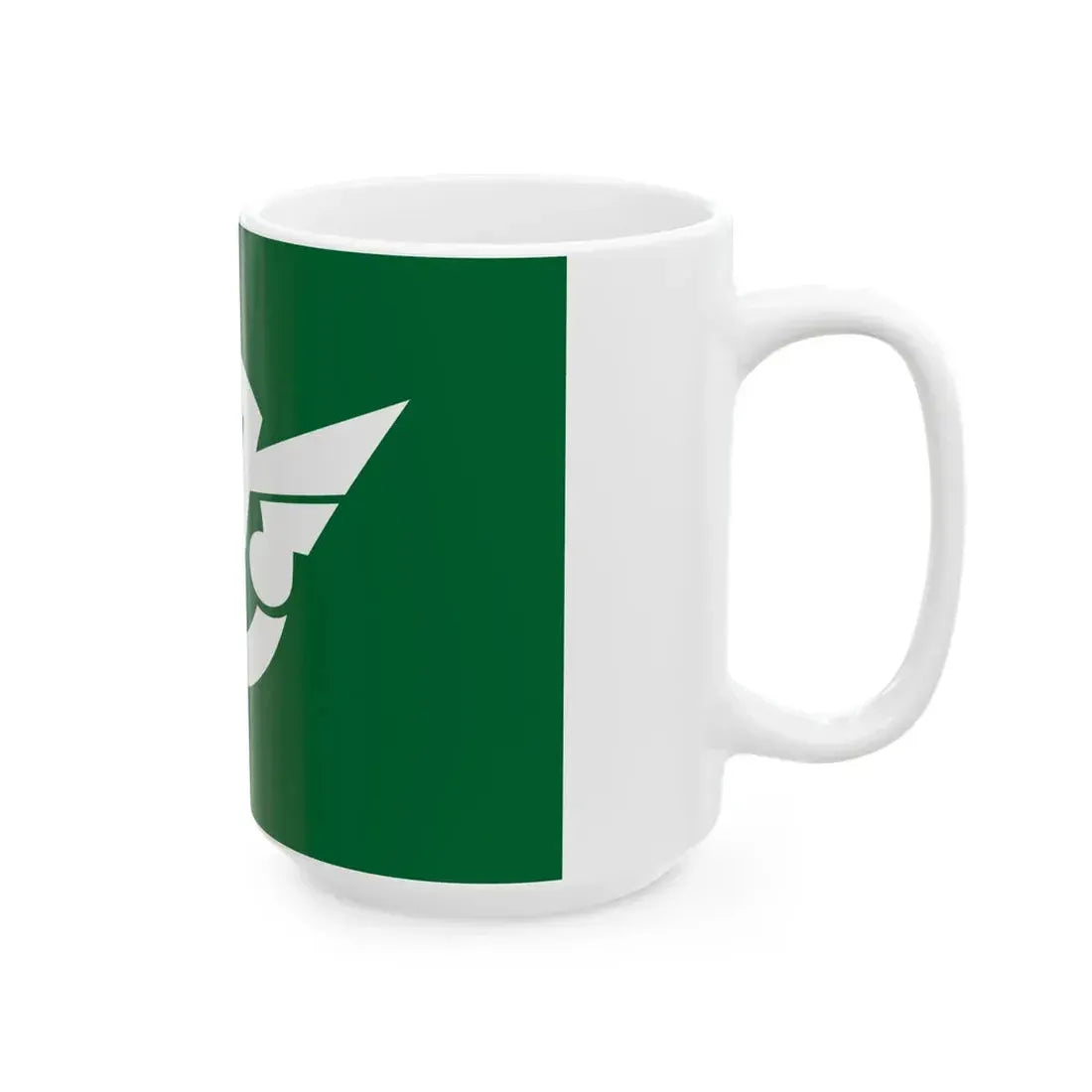 Flag of Nakago Niigata 1986-2005 (Japan) White Coffee Mug - Go Mug Yourself