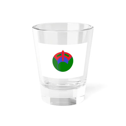 Flag of Nakagusuku Okinawa (Japan) Shot Glass 1.5oz 1.5oz - Go Mug Yourself