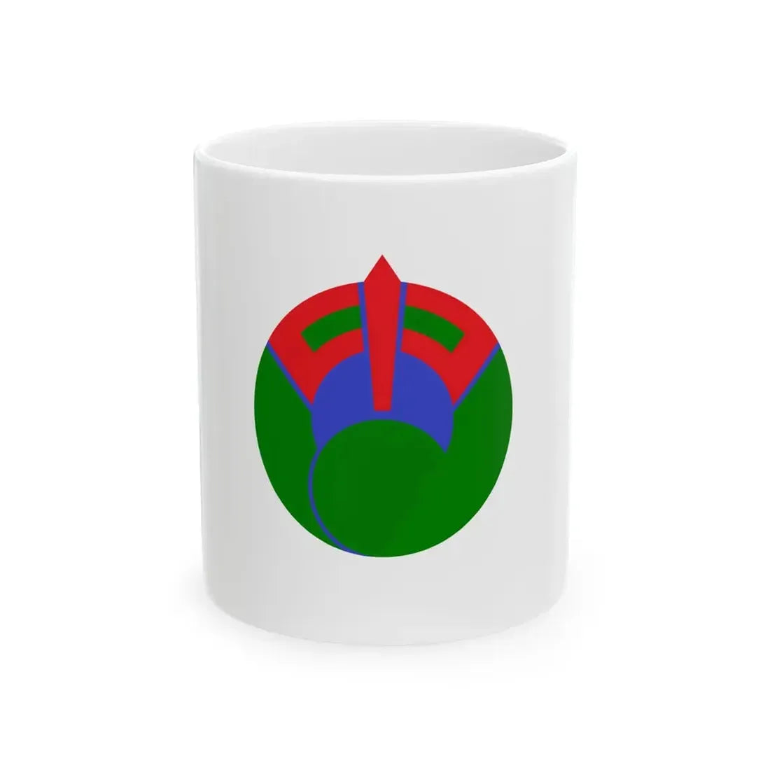 Flag of Nakagusuku Okinawa (Japan) White Coffee Mug 11oz - Go Mug Yourself