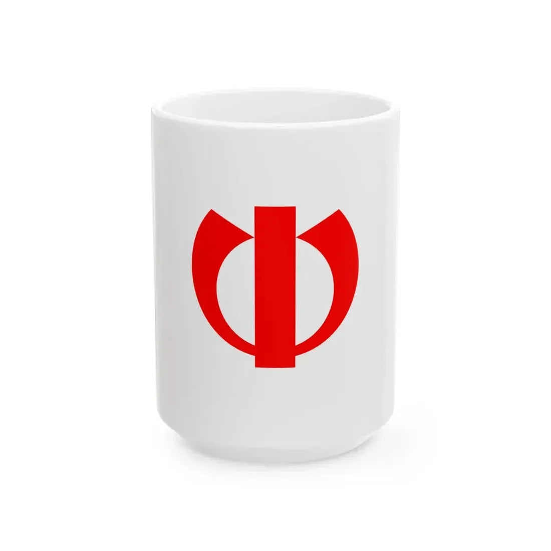 Flag of Nakai Kanagawa (Japan) White Coffee Mug 15oz - Go Mug Yourself