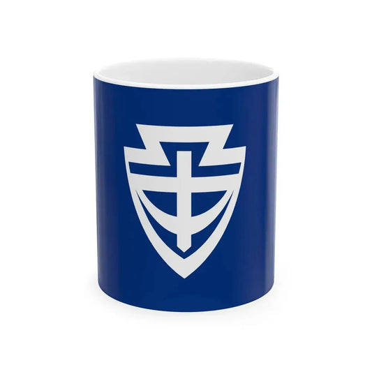 Flag of Nakaizu Shizuoka 1963-2004 (Japan) White Coffee Mug 11oz - Go Mug Yourself