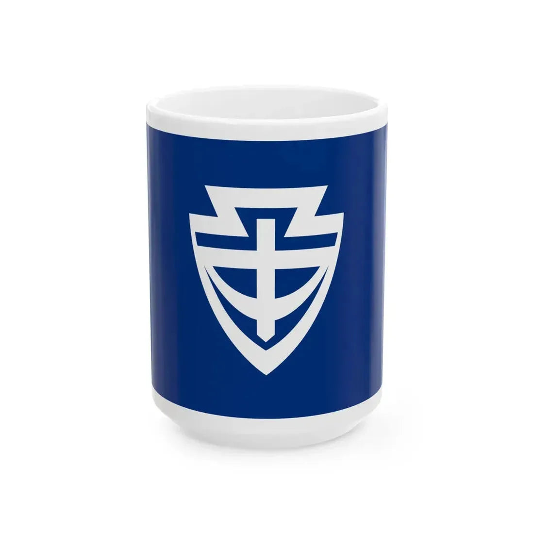 Flag of Nakaizu Shizuoka 1963-2004 (Japan) White Coffee Mug 15oz - Go Mug Yourself