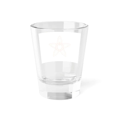 Flag of Nakajima Ehime 1959-2005 (Japan) Shot Glass 1.5oz - Go Mug Yourself