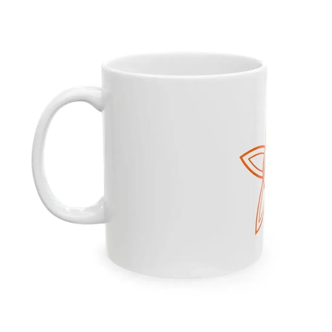 Flag of Nakajima Ehime 1959-2005 (Japan) White Coffee Mug - Go Mug Yourself