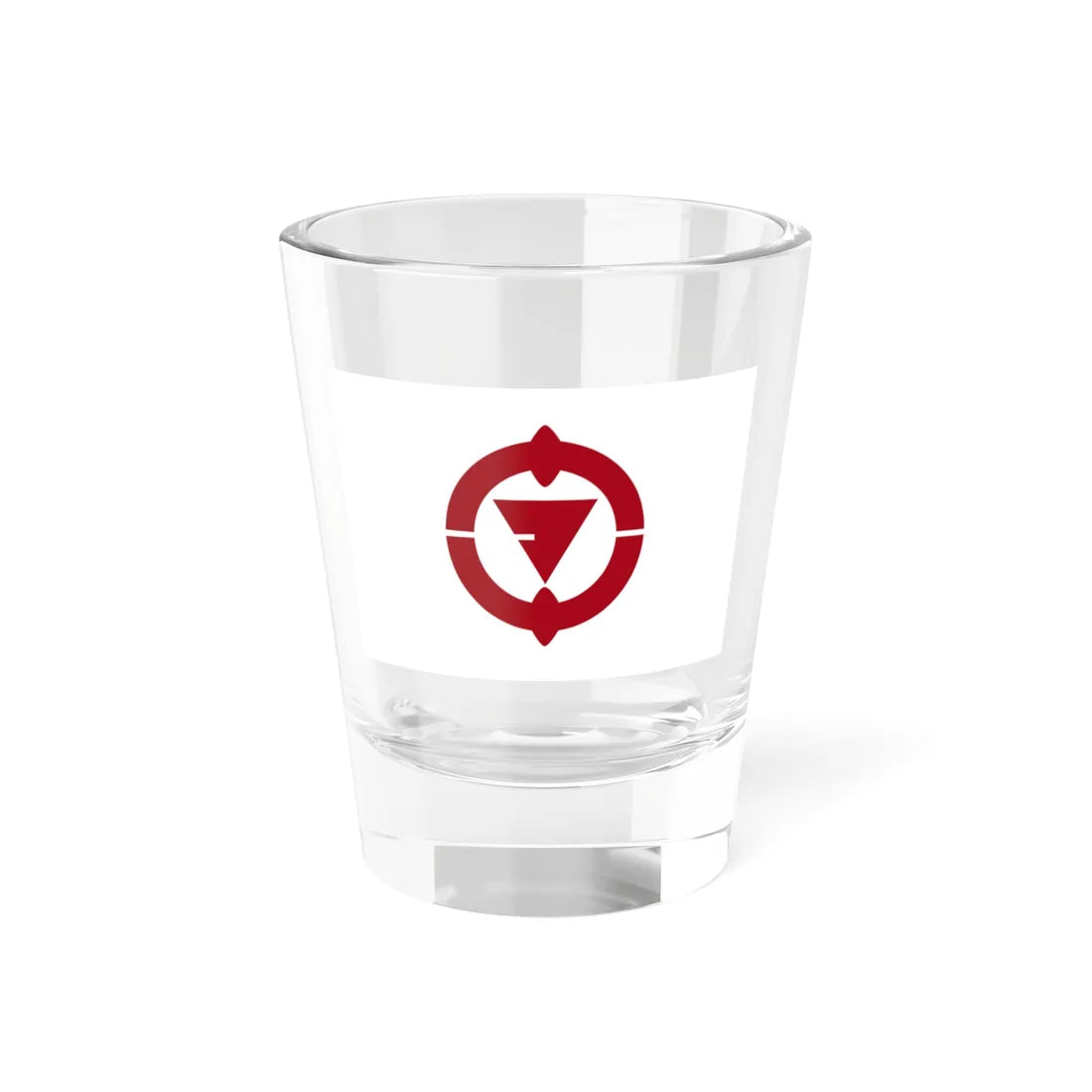 Flag of Nakama Fukuoka (Japan) Shot Glass 1.5oz 1.5oz - Go Mug Yourself