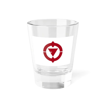 Flag of Nakama Fukuoka (Japan) Shot Glass 1.5oz 1.5oz - Go Mug Yourself