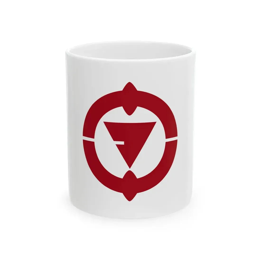 Flag of Nakama Fukuoka (Japan) White Coffee Mug 11oz - Go Mug Yourself