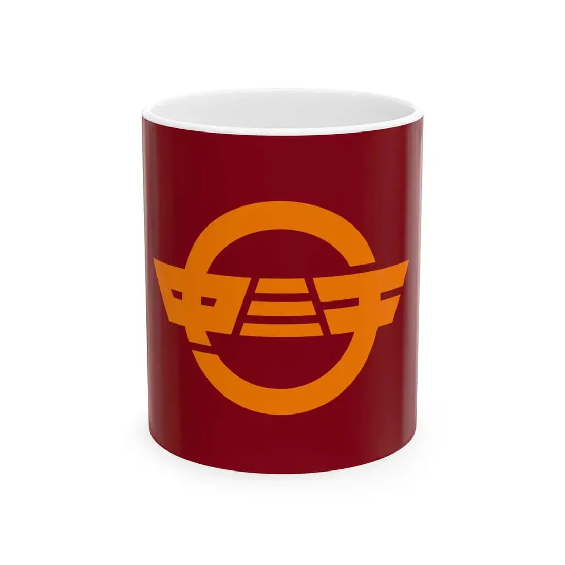 Flag of Nakamichi Yamanashi 1963-2006 (Japan) White Coffee Mug 11oz - Go Mug Yourself