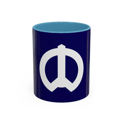 Flag of Nakano Tokyo Japan - Accent Coffee Mug 11oz Light Blue - Go Mug Yourself