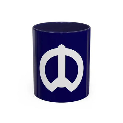 Flag of Nakano Tokyo Japan - Accent Coffee Mug 11oz Navy - Go Mug Yourself