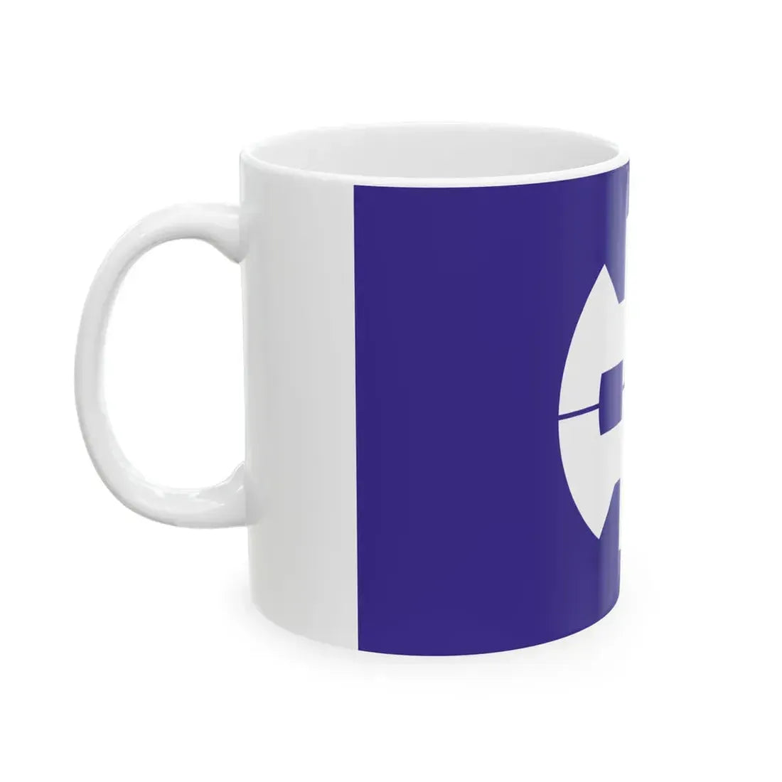 Flag of Nakanojo Gunma (Japan) White Coffee Mug - Go Mug Yourself