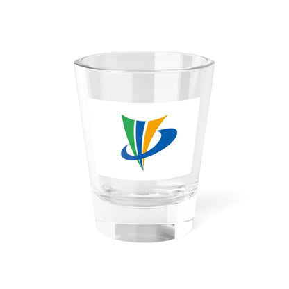 Flag of Nakanoto Ishikawa (Japan) Shot Glass 1.5oz 1.5oz - Go Mug Yourself