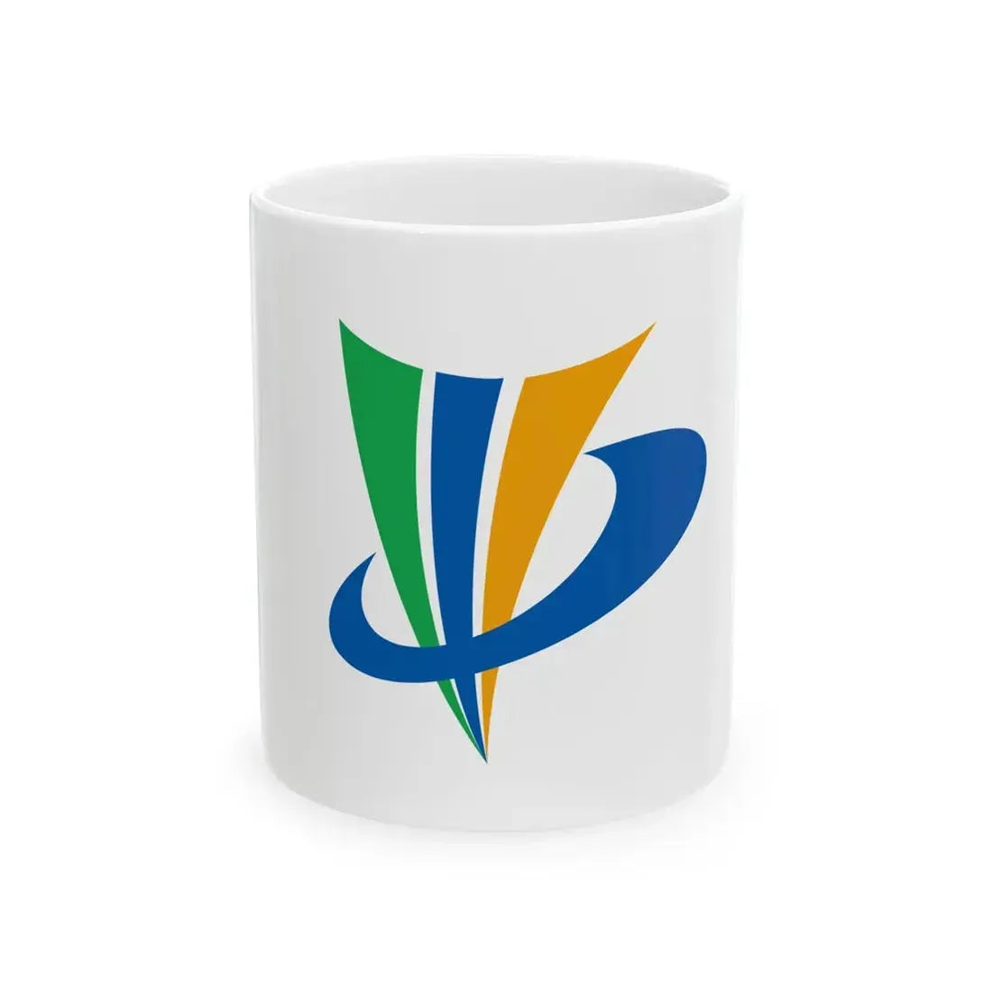 Flag of Nakanoto Ishikawa (Japan) White Coffee Mug 11oz - Go Mug Yourself