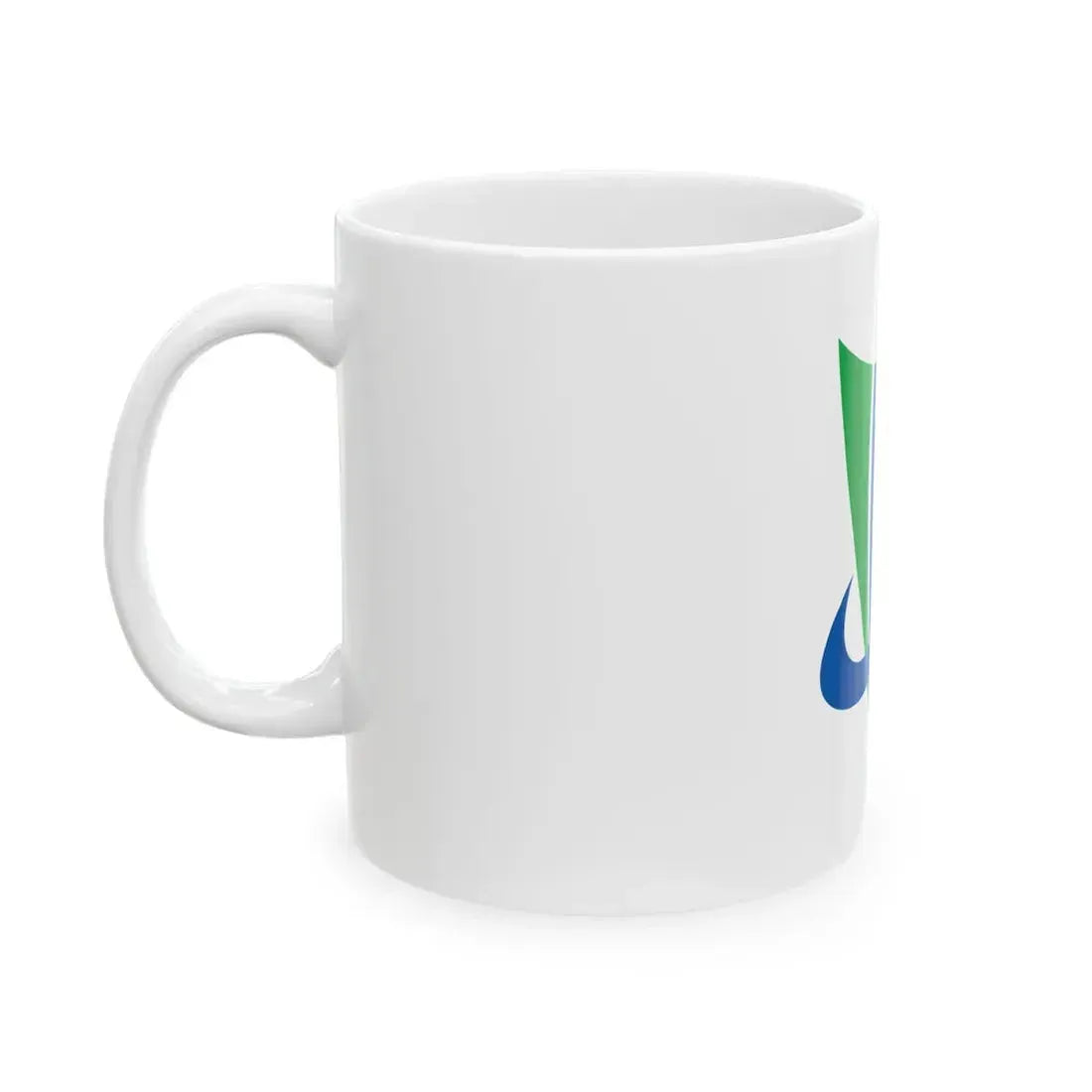 Flag of Nakanoto Ishikawa (Japan) White Coffee Mug - Go Mug Yourself