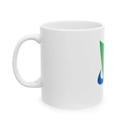 Flag of Nakanoto Ishikawa (Japan) White Coffee Mug - Go Mug Yourself