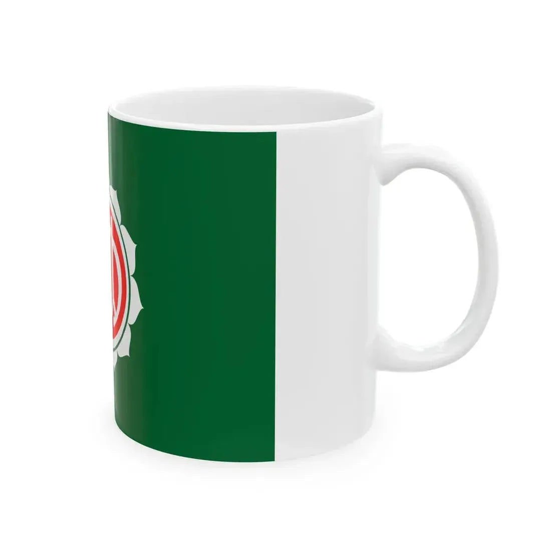 Flag of Nakasatsunai Hokkaido (Japan) White Coffee Mug - Go Mug Yourself