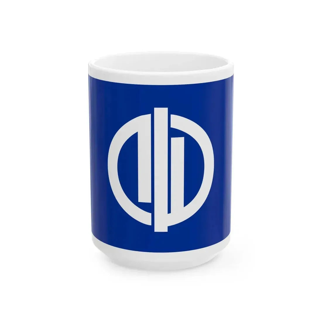 Flag of Nakasen Akita 1956-2005 (Japan) White Coffee Mug 15oz - Go Mug Yourself