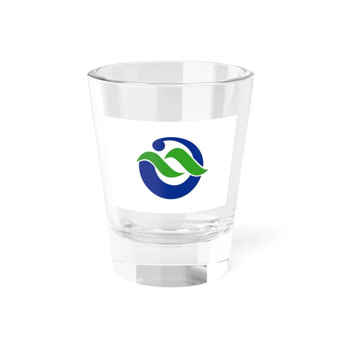 Flag of Nakatosa Kochi (Japan) Shot Glass 1.5oz 1.5oz - Go Mug Yourself