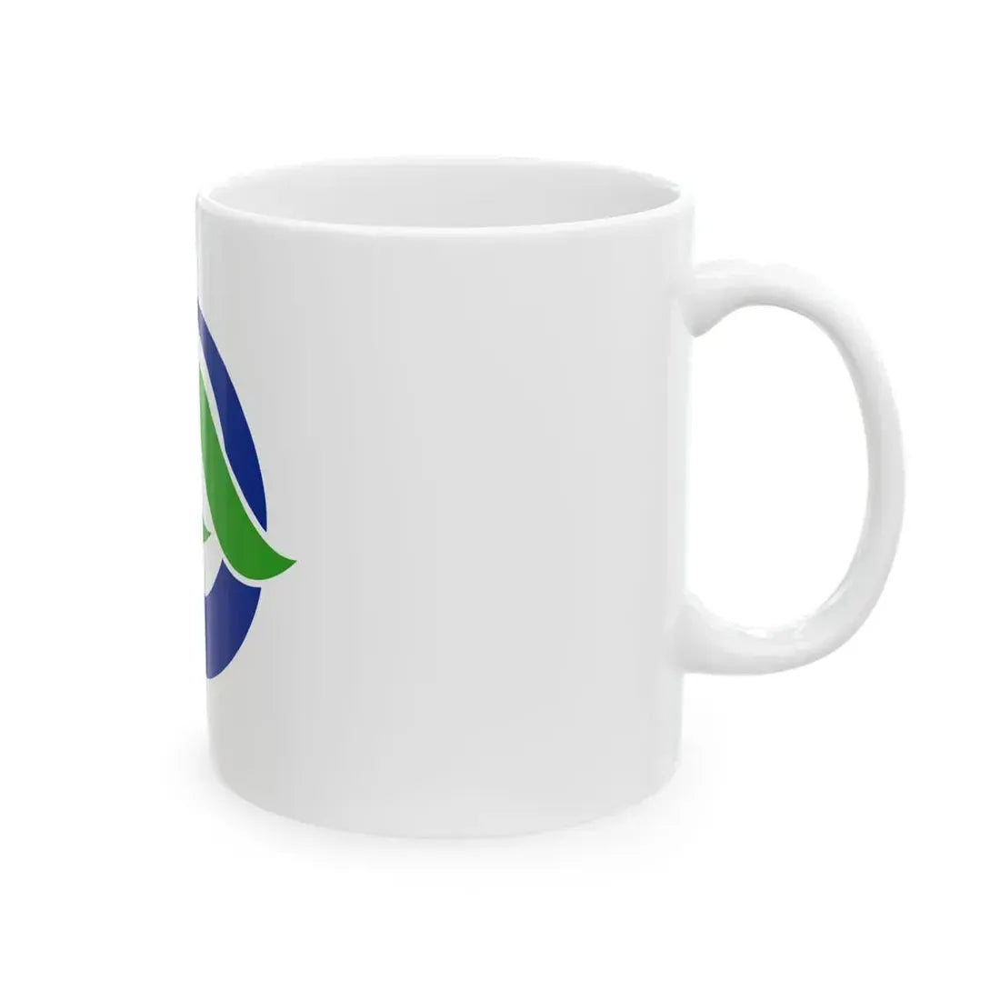 Flag of Nakatosa Kochi (Japan) White Coffee Mug - Go Mug Yourself