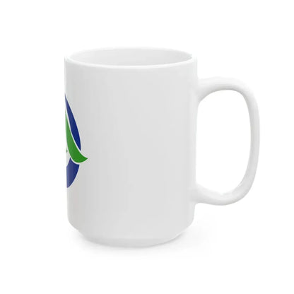 Flag of Nakatosa Kochi (Japan) White Coffee Mug - Go Mug Yourself