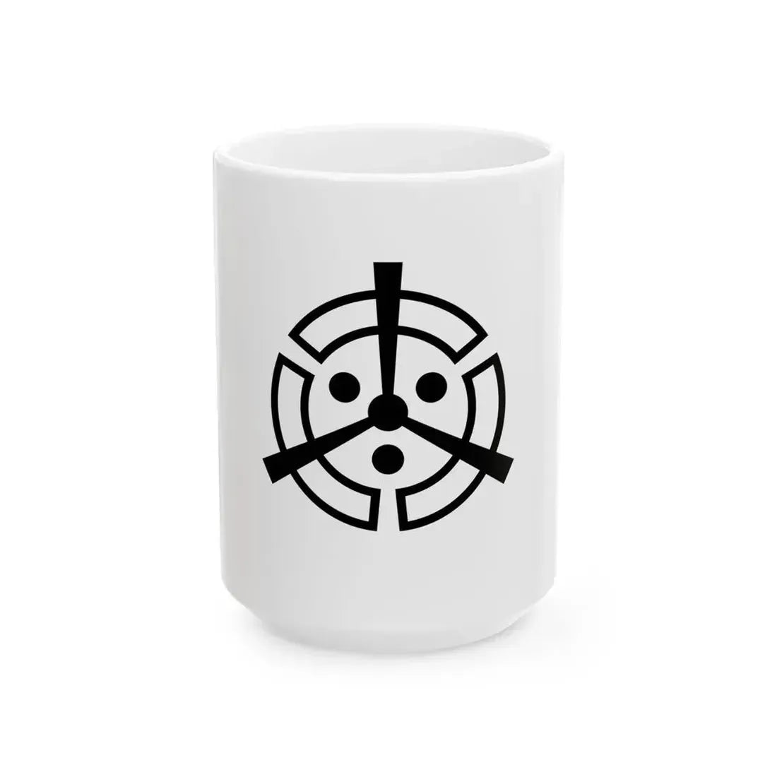 Flag of Nakatsu Oita (Japan) White Coffee Mug 15oz - Go Mug Yourself