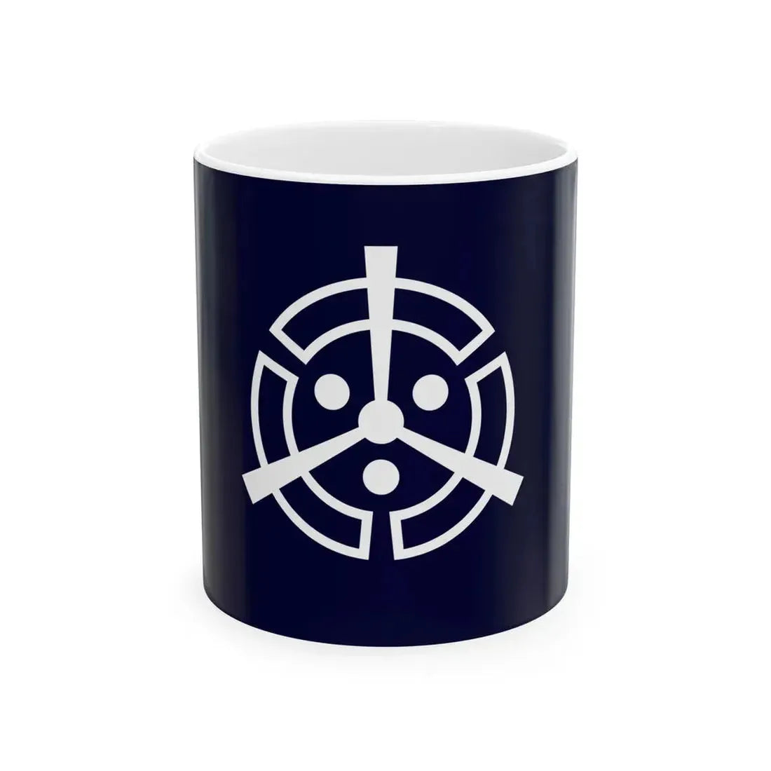 Flag of Nakatsu Oita main version (Japan) White Coffee Mug 11oz - Go Mug Yourself