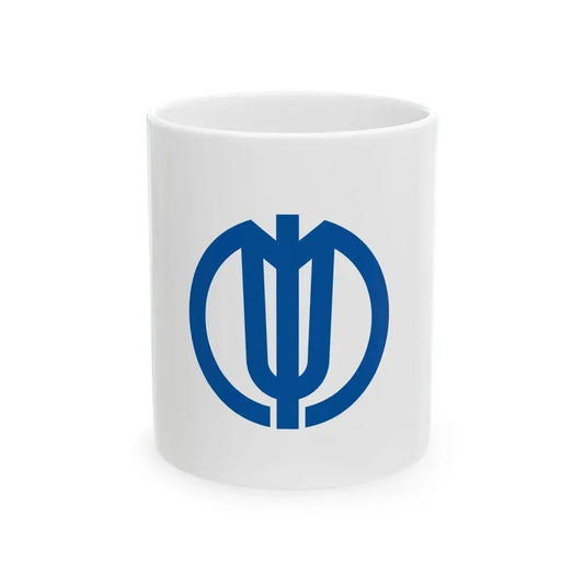 Flag of Nakatsugawa Gifu (Japan) White Coffee Mug 11oz - Go Mug Yourself