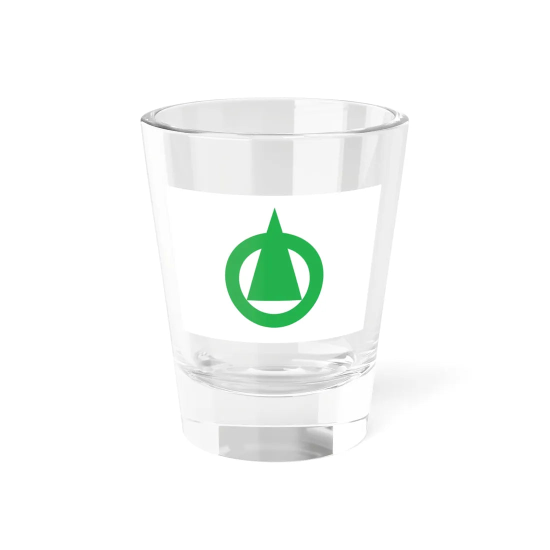 Flag of Nakayama Tottori 1956-2005 (Japan) Shot Glass 1.5oz 1.5oz - Go Mug Yourself