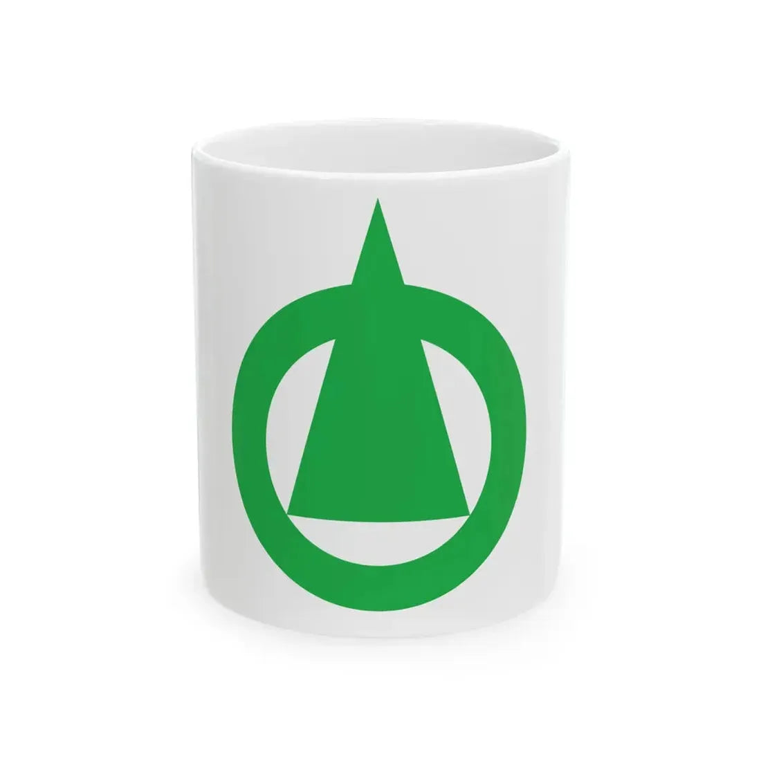 Flag of Nakayama Tottori 1956-2005 (Japan) White Coffee Mug 11oz - Go Mug Yourself