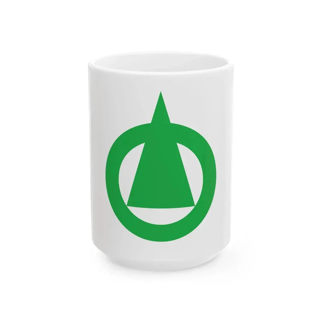 Flag of Nakayama Tottori 1956-2005 (Japan) White Coffee Mug 15oz - Go Mug Yourself