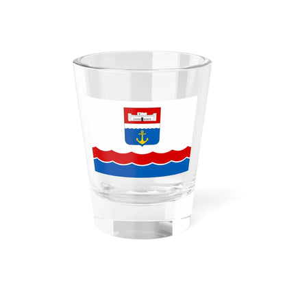 Flag of Nakhimov district (Russia) Shot Glass 1.5oz 1.5oz - Go Mug Yourself