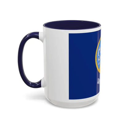 Flag of Nakhon Pathom Province Thailand - Accent Coffee Mug - Go Mug Yourself