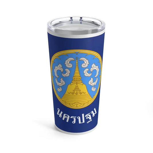 Flag of Nakhon Pathom Province Thailand - Tumbler 20oz 20oz - Go Mug Yourself