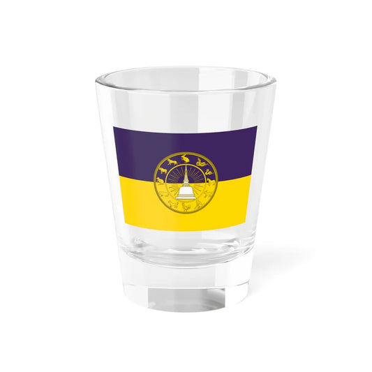 Flag of Nakhon Si Thammarat Province Thailand - Shot Glass 1.5oz 1.5oz - Go Mug Yourself