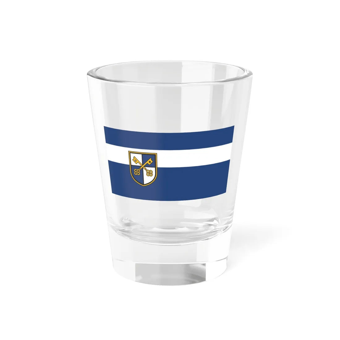 Flag of Naklo (Slovenia) Shot Glass 1.5oz 1.5oz - Go Mug Yourself