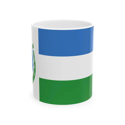 Flag of Nalchik 2009 (Russia) White Coffee Mug 11oz - Go Mug Yourself