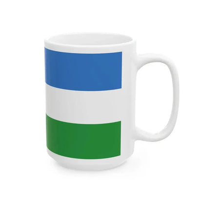 Flag of Nalchik 2009 (Russia) White Coffee Mug - Go Mug Yourself